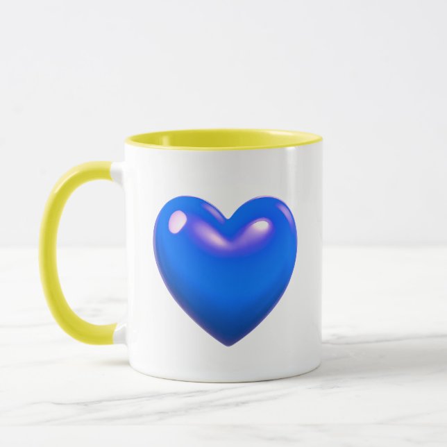 Taza Corazón azul (Izquierda)