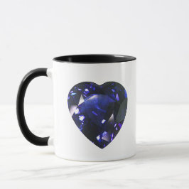 Taza Corazón azul