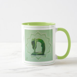Taza Corazón Chakra/taza de la yoga