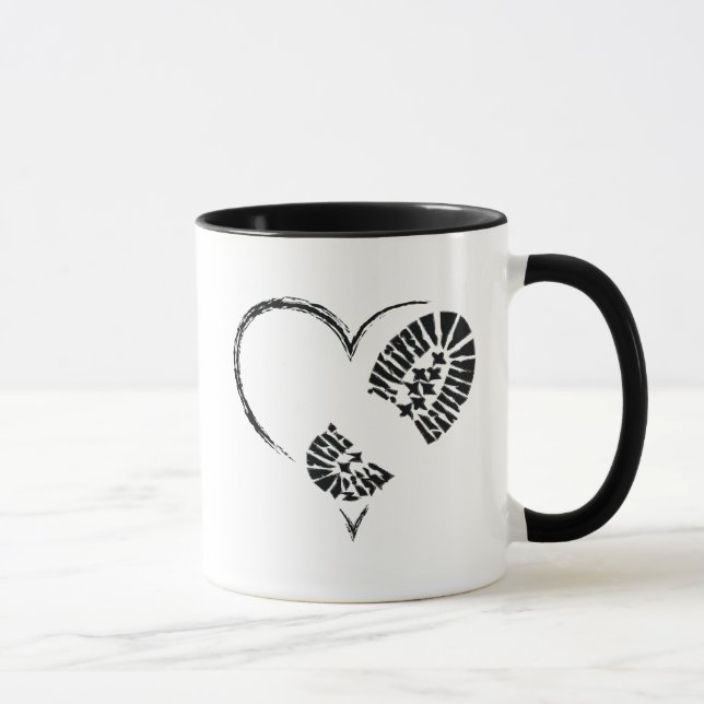 Taza corazón de arranque (Derecha)