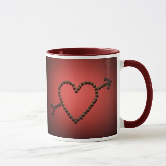 Taza Corazón de chile de chocolate (Derecha)