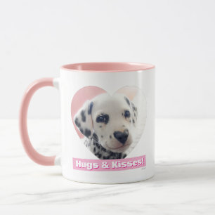 Taza Corazón de Dalmatas Nariz