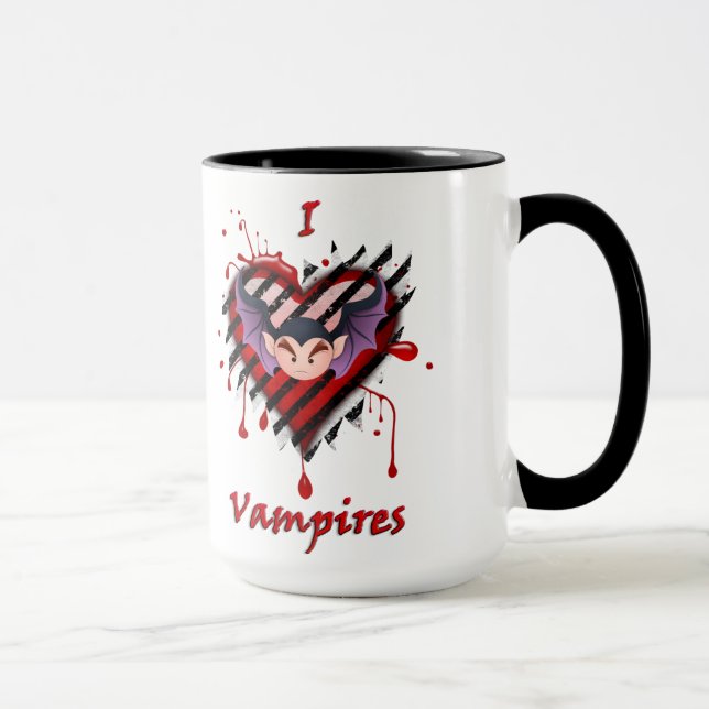 Taza Corazón de vampiros (Derecha)