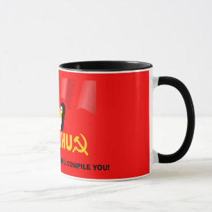 Taza Corazón del soviet de Linux