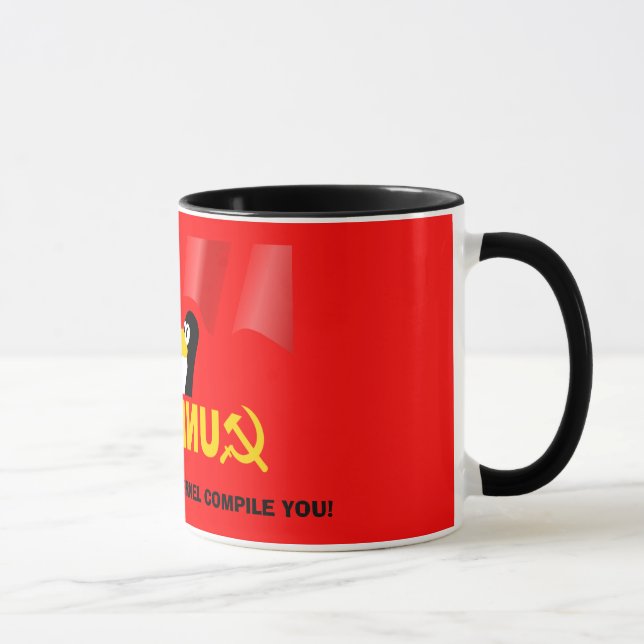 Taza Corazón del soviet de Linux (Derecha)