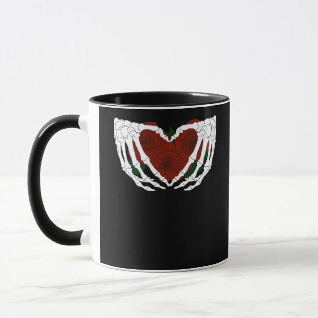 Taza Corazón esquelético (Izquierda)