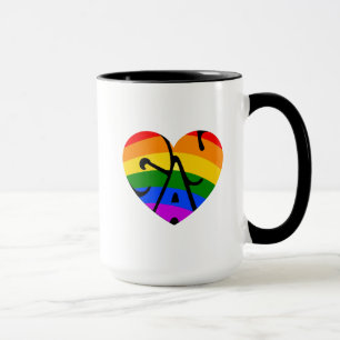 Taza Corazón gay