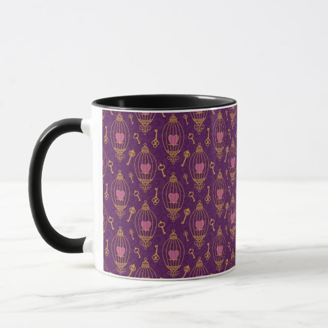 Taza Corazón-llave-modelo (Izquierda)