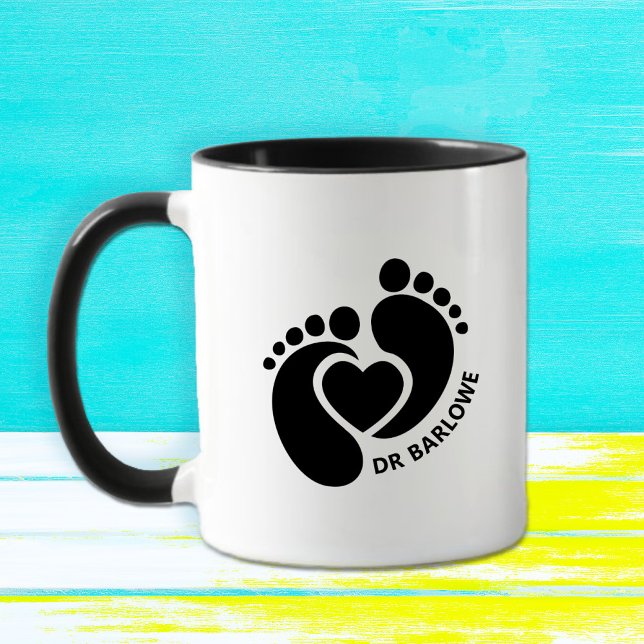 Taza Corazón Pies de Bebé (Subido por el creador)