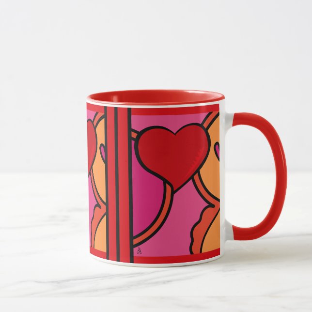 Taza Corazón pop (Derecha)