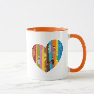 Taza Corazón que se une