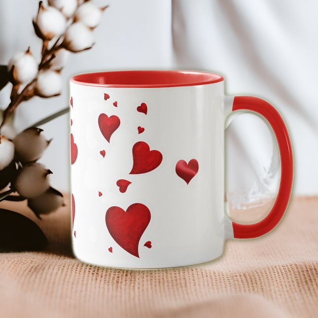 Taza Corazones Amorosos 2 (Subido por el creador)