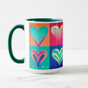 Taza Corazones de armonía