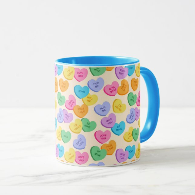 Taza Corazones de conversación (Anverso derecho)