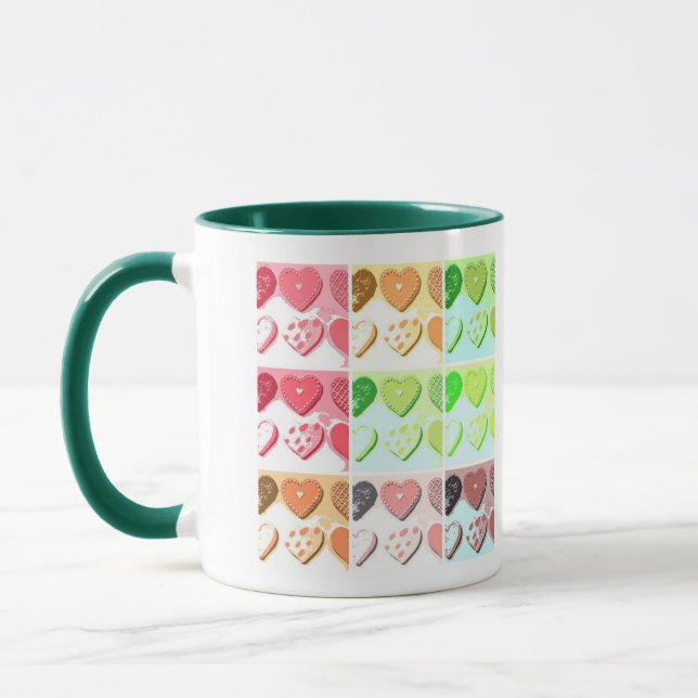 Taza Corazones de San Valentín (Izquierda)