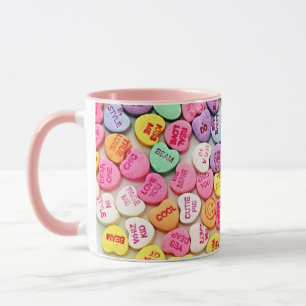 Taza Corazones de San Valentín