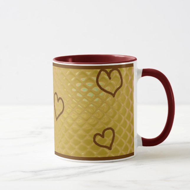 Taza Corazones ~ personalizables! (Derecha)
