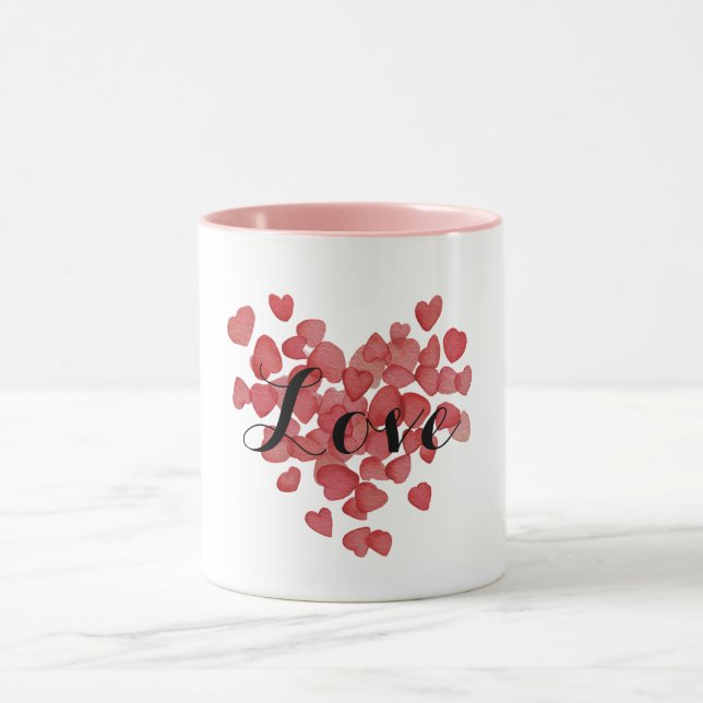 Taza Corazones Rojos (Centro)