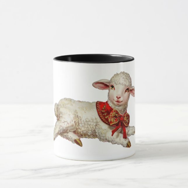 Taza cordero navidad (Centro)