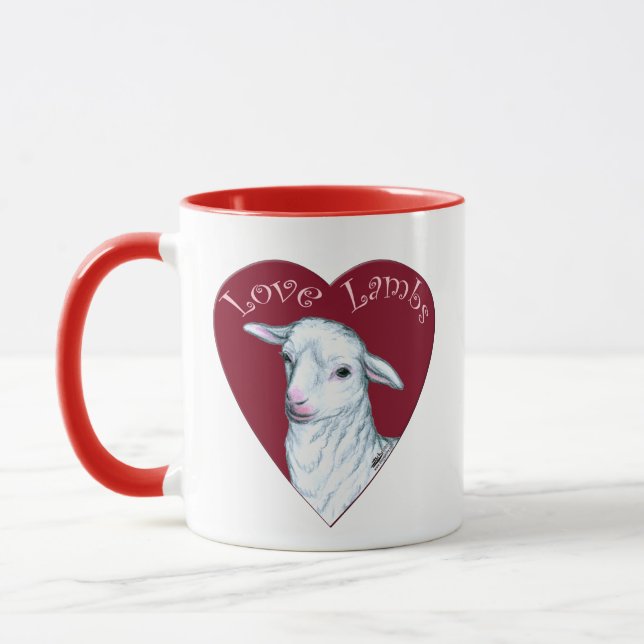Taza Corderos de Amor (Izquierda)
