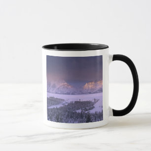Taza Cordillera Teton desde Snake River Overlook, Grand