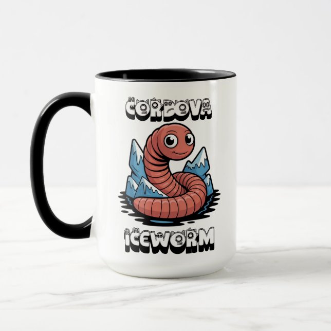 Taza Cordova Iceworm Alaska Cryptid (Izquierda)