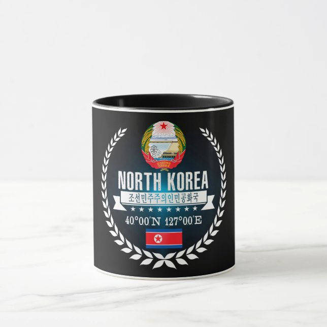 Taza Corea del Norte (Centro)
