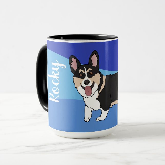 Taza Corgi  (Anverso izquierdo)