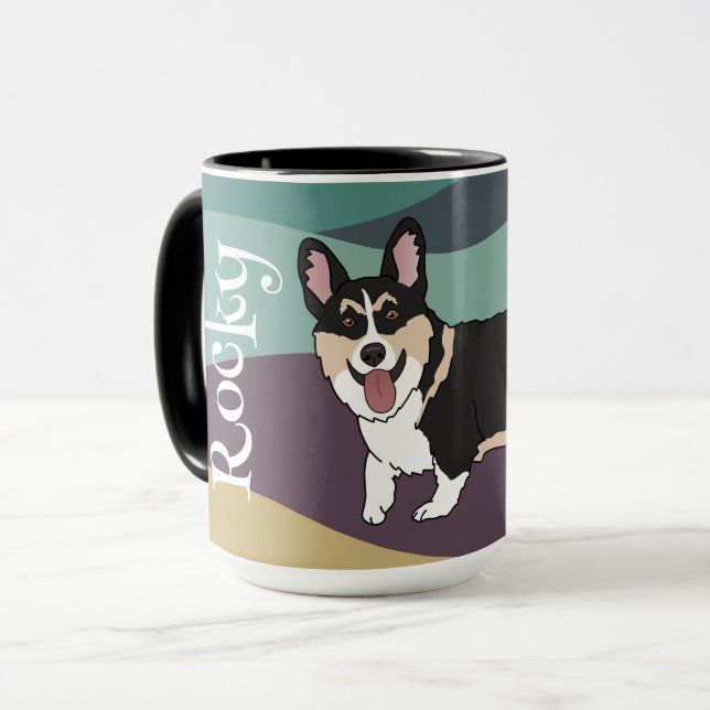 Taza Corgi (Anverso izquierdo)