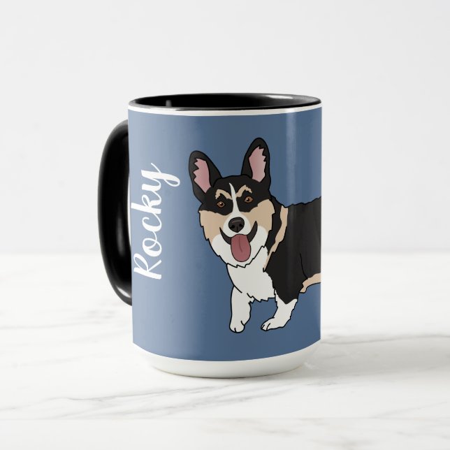 Taza Corgi (Anverso izquierdo)