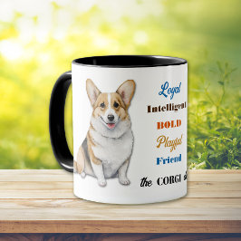 Taza Corgi Dog Loyal Friend