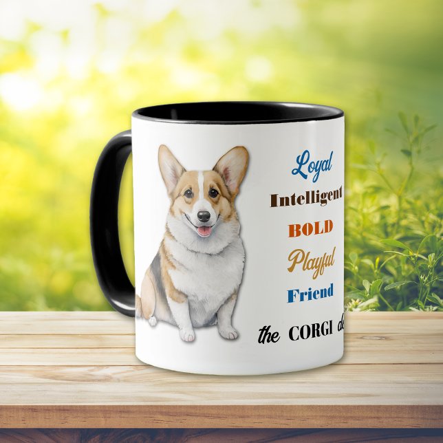Taza Corgi Dog Loyal Friend (Subido por el creador)