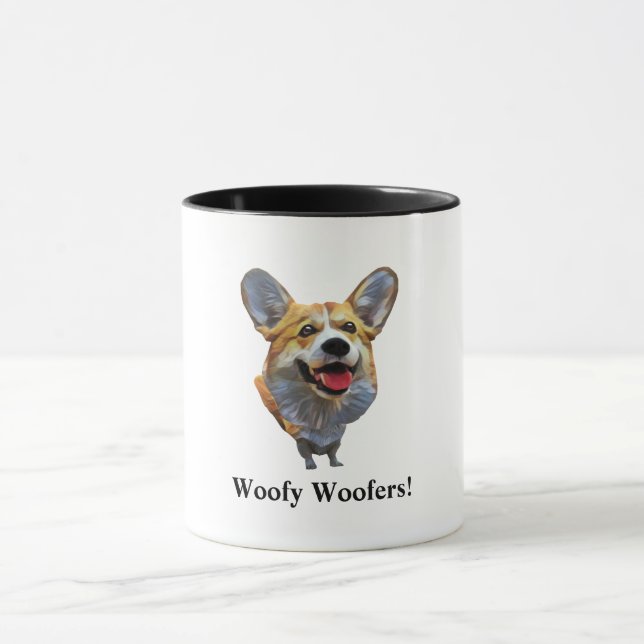 Taza Corgi Dog Mug (Centro)
