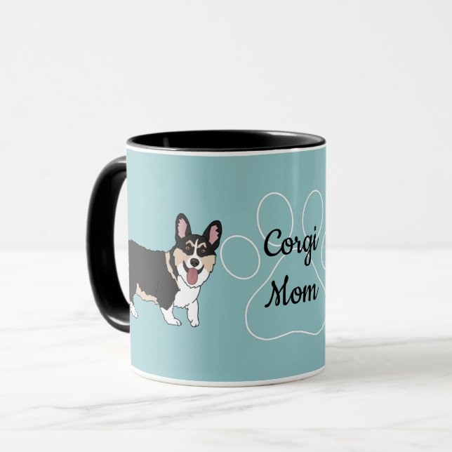 Taza Corgi Mom (Anverso izquierdo)