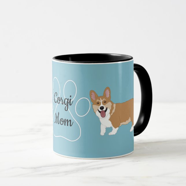 Taza Corgi Mom (Anverso derecho)