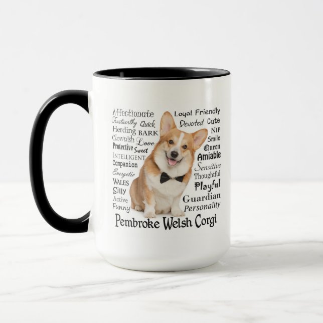 Taza Corgi Traits Mug (Izquierda)