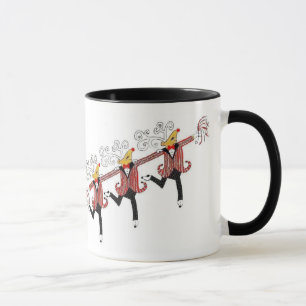 Taza Coristas del reno del baile