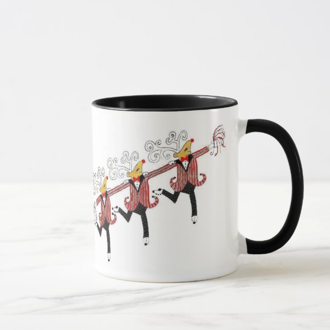 Taza Coristas del reno del baile (Derecha)