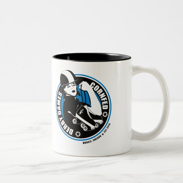 Taza Cornfed de las damas de Derby (Derecha)