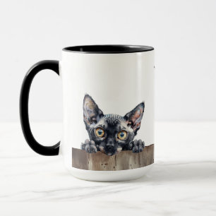 Taza Cornish Rex Cat Mug