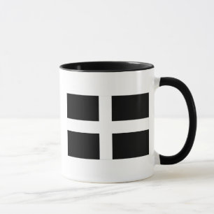 Taza Cornwall - Bandera de Cornualles / San Piran's