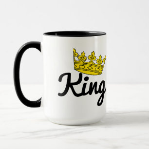 Taza Corona de la pareja del rey