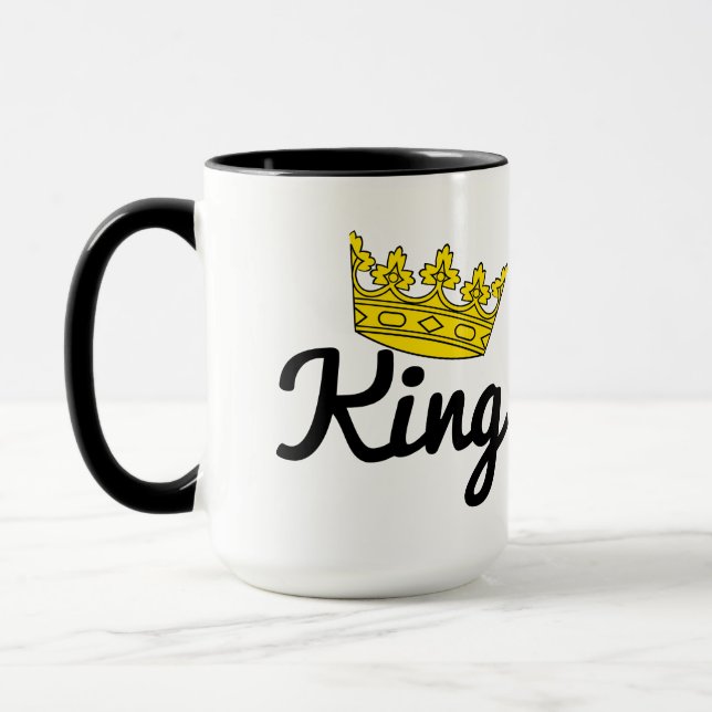 Taza Corona de la pareja del rey (Izquierda)