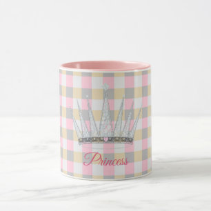 Taza Corona de Princesa Real Rayada