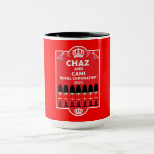 Taza Coronación Real Británica Rey Carlos III