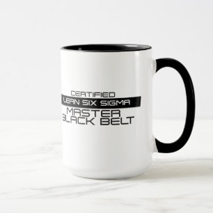 Taza Correa negra certificada para café Mug