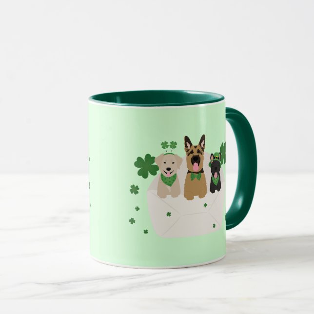 Taza Correo de perro del Día de los Patrocinadores (Anverso derecho)
