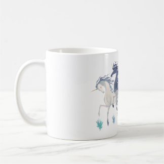 Taza corriente de los unicornios