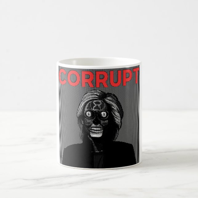 Taza corrupta de Hillary Clinton (Centro)
