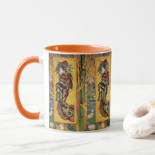 Taza Cortesana japonesa Oiran por Vincent van Gogh
